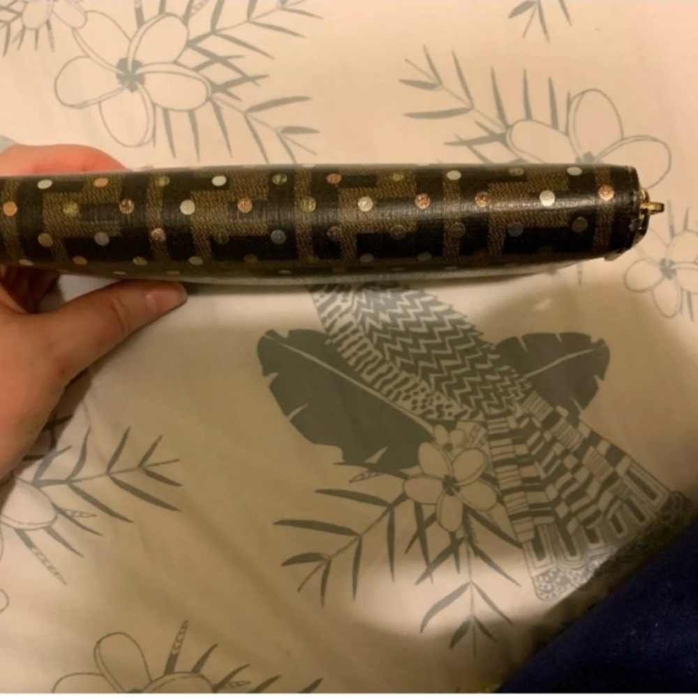 Fendi monogram FF polka dot wallet w/ Nordstrom receipt posted - Picture 6 of 12